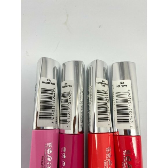 (4) New Rimmel Oh My Gloss! Oil Tint 4 colors - Picture 3 of 3